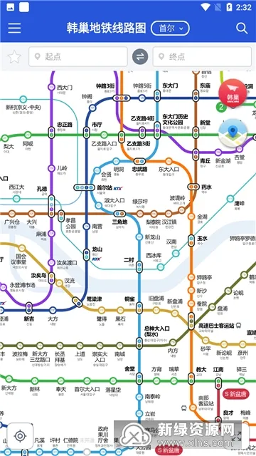 韩巢韩国地铁(韩国地铁查询) 韩巢韩国地铁(韩国地铁查询)