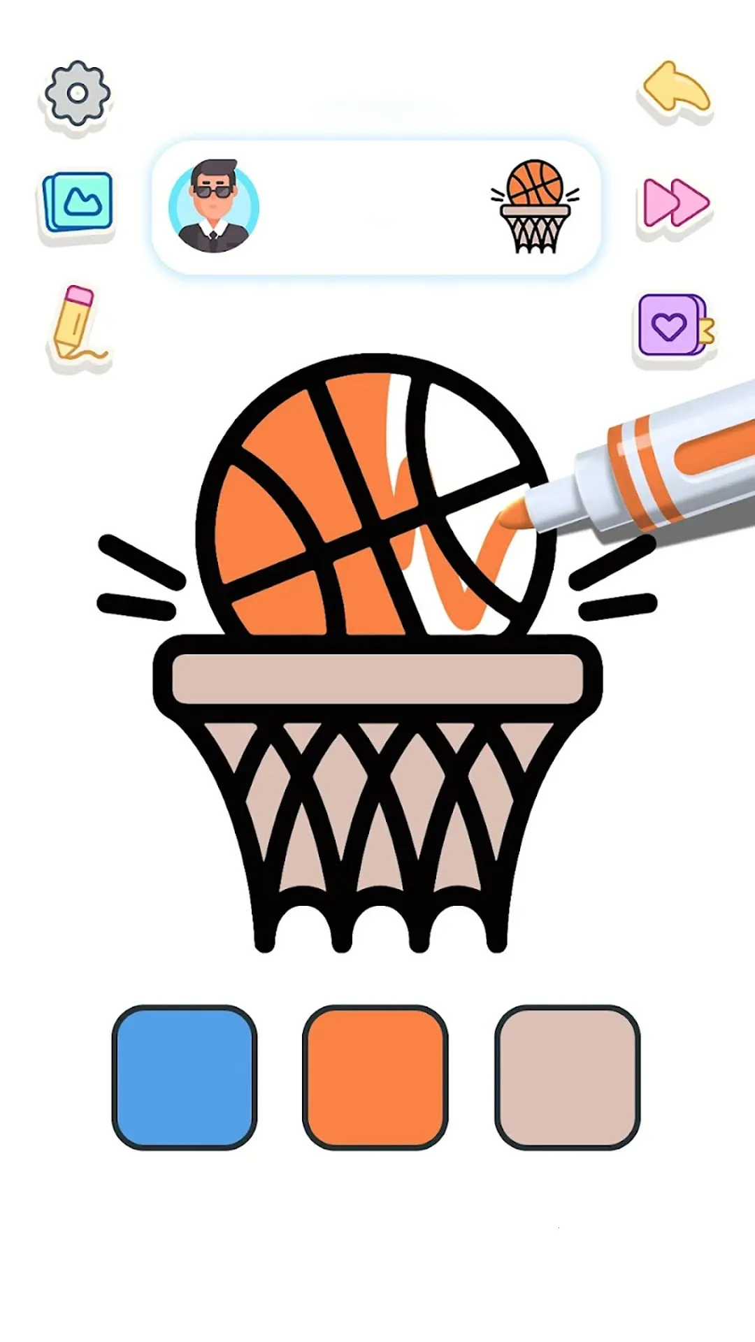 �ʻ�С����(�滭��ɫ��Ϸ)v1.0.1 ��Ѱ��ͼ