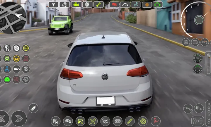 ���ڸ߶���4����ģ����(����������ʻ��Ϸ)v2.0 ��׿���ͼ