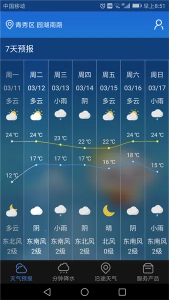 晓天气(广西天气预报) 晓天气(广西天气预报)