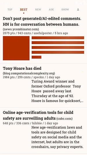 Hacki(HackerNews�ͻ���)v3.0.0 ��Ѱ��ͼ