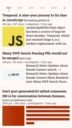 Hacki(HackerNews�ͻ���)v3.0.0 ��Ѱ��ͼ