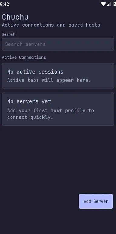 chuchu(SSH�ͻ��˹���)v1.0 ��׿���ͼ