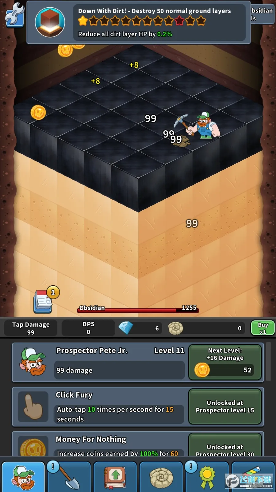 Tap Tap Dig 2(����ھ�2��Ϸ)v0.2.5 ��׿���ͼ