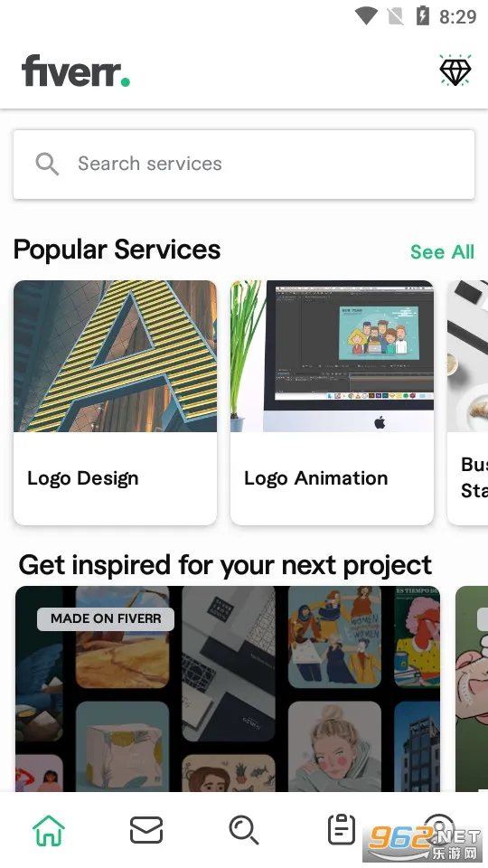 Fiverr(��ְ�ҹ���ƽ̨)v4.0.9.2 ��׿���ͼ